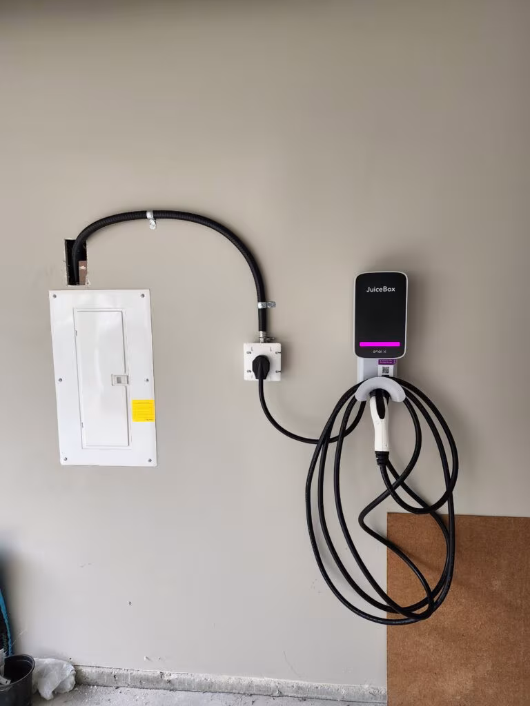 Westland Electric EV charger install