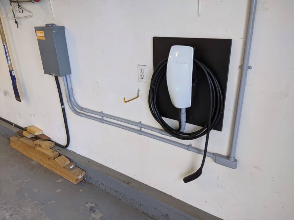 Westland Electric EV charger install